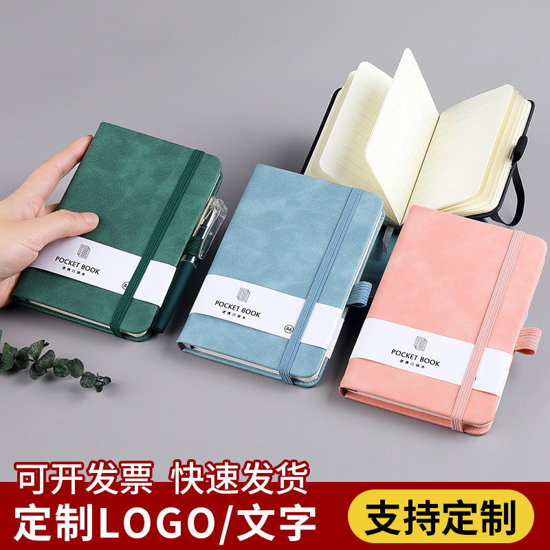 a7 strap notebook wholesale a5 skin feel leather student diary book custom a6 student diary book custom