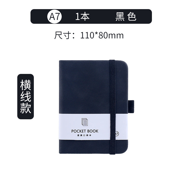 a7 strap notebook wholesale a5 skin feel leather student diary book custom a6 student diary book custom