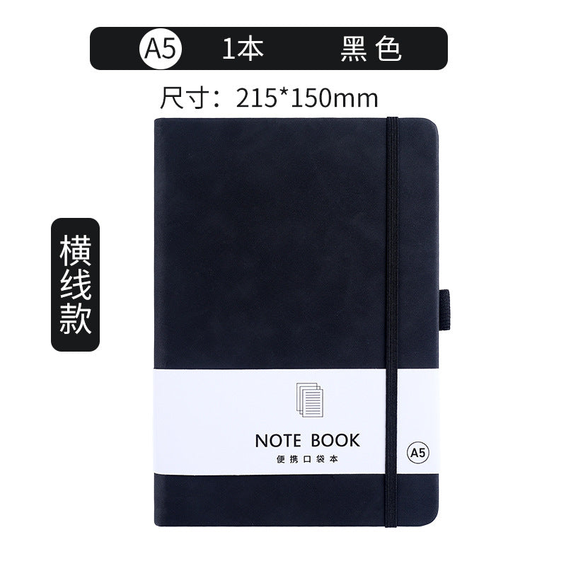 a7 strap notebook wholesale a5 skin feel leather student diary book custom a6 student diary book custom