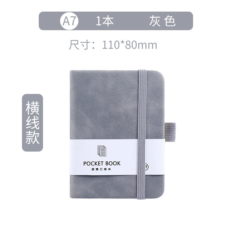 a7 strap notebook wholesale a5 skin feel leather student diary book custom a6 student diary book custom