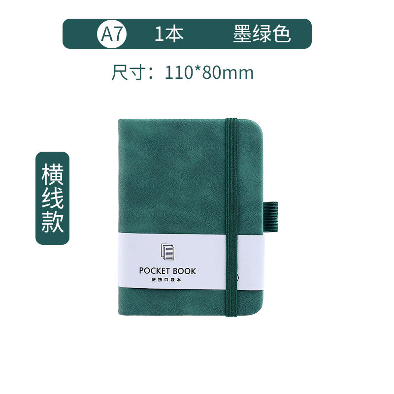 a7 strap notebook wholesale a5 skin feel leather student diary book custom a6 student diary book custom