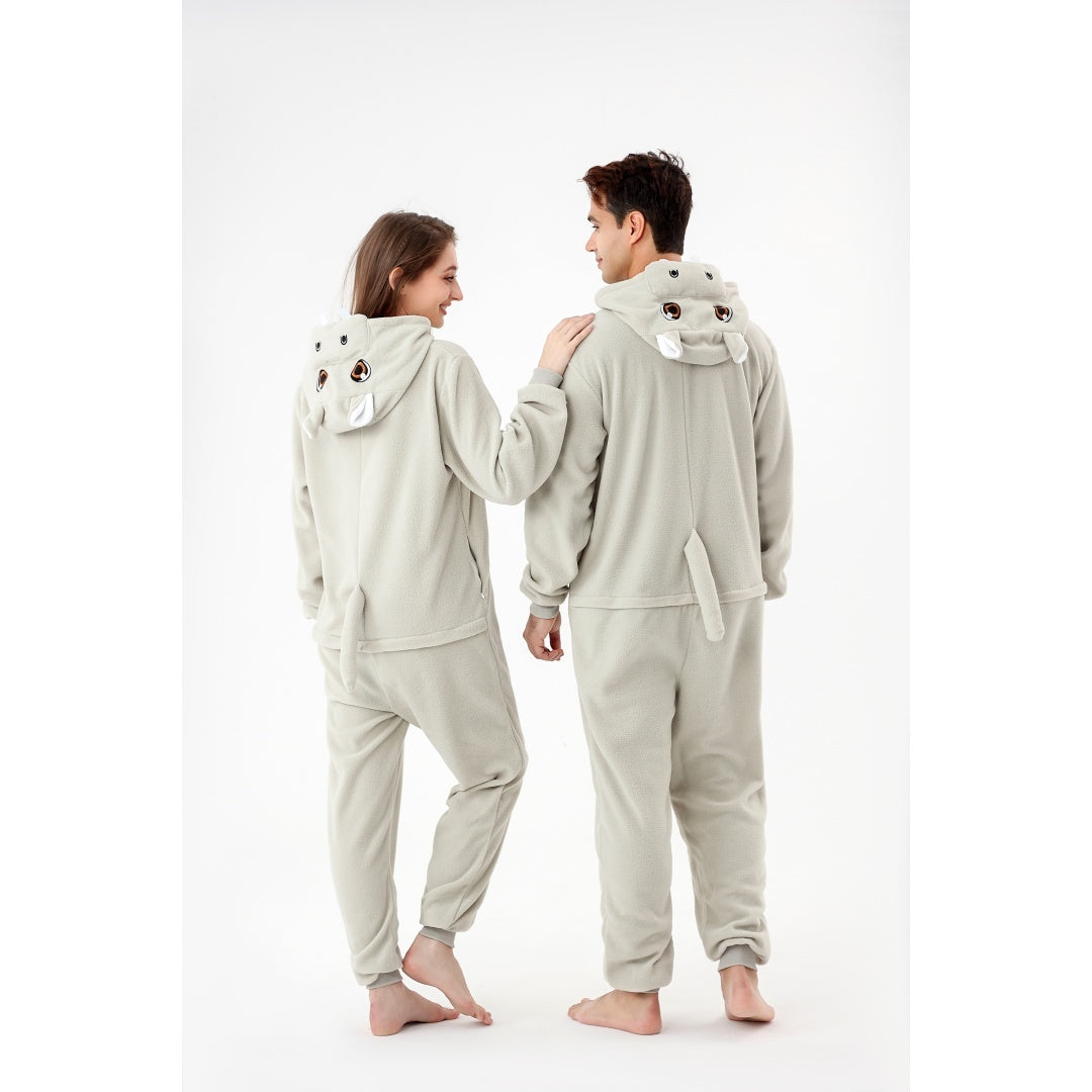 Onesie Animal Fleece Pajamas Halloween Cosplay Costumes Sleepwear Party Wear