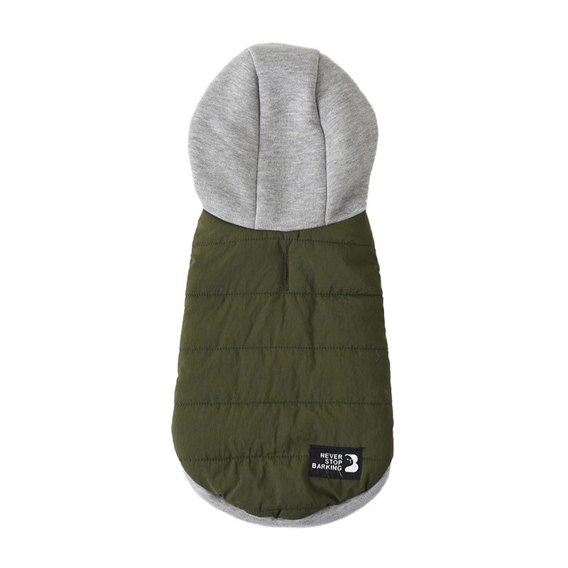 Assorted Colors Fleece Windproof Cotton-padded Jacket Teddy Supplies