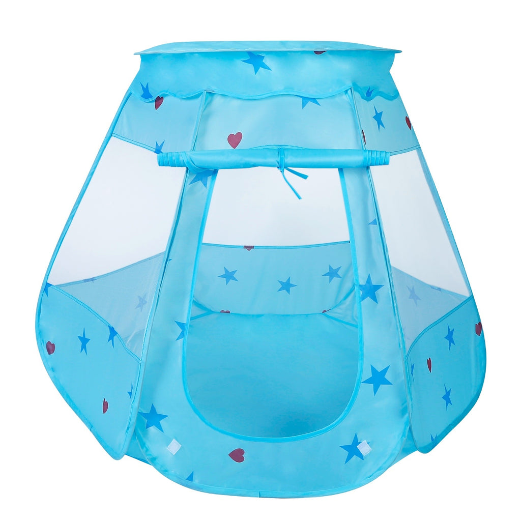 1Pc Kids Popup Game Tent Indoor Outdoor Castle Game Play Tent Birthday Gift For Kids  No Balls Light Included